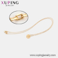 44937 Xuping 18k plaqué or style simple femmes collier de mode